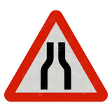 516 Road Narrows On Left and Right Sign Face Only