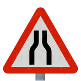 516 Road Narrows On Left and Right Sign Face Only