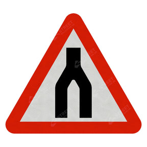 Dual Carriageway Ends Sign Face