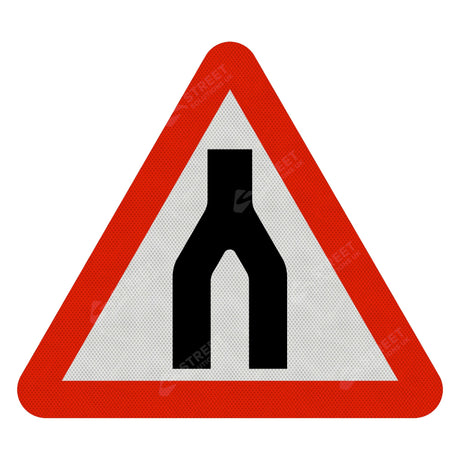 Dual Carriageway Ends Sign Face