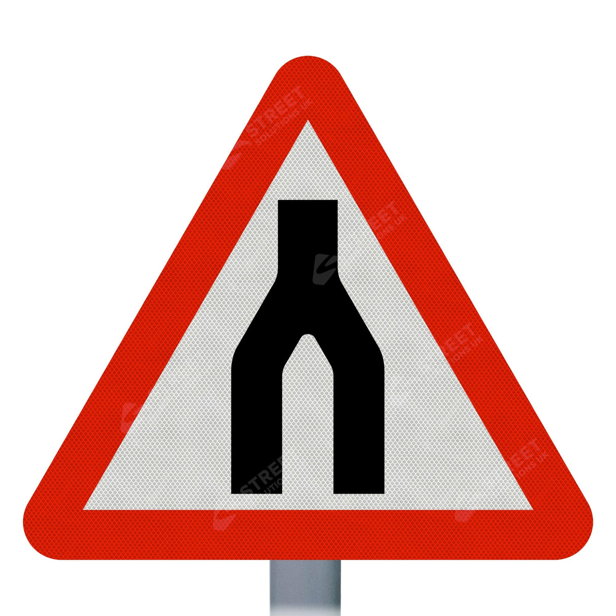 Dual Carriageway Ends Sign Face