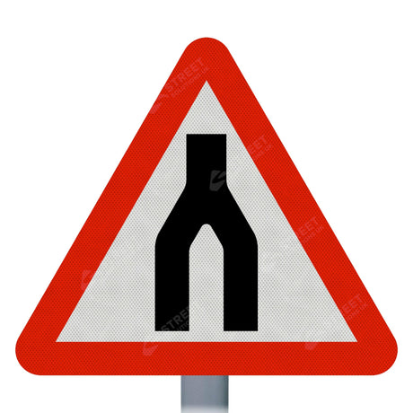 Dual Carriageway Ends Sign Face