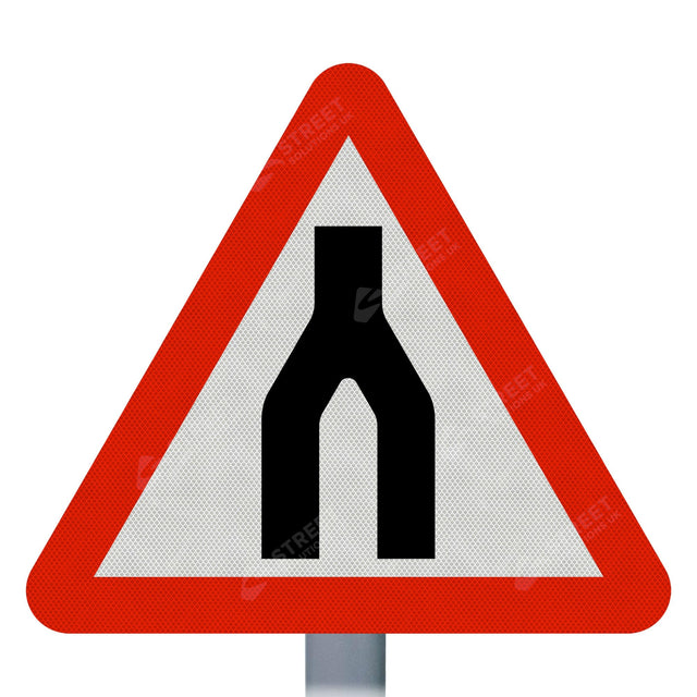 Dual Carriageway Ends Sign Face