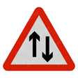 Two Way Traffic Sign Face