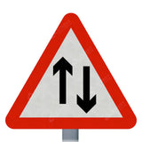 Two Way Traffic Sign Face
