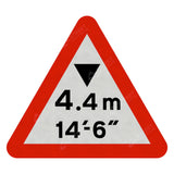 530a Available Headroom Imperial Sign Face | Post & Wall Mounted street road highway public and private signage