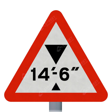 530 Available Headroom Imperial Sign Face | Post & Wall Mounted street road highway public and private signage