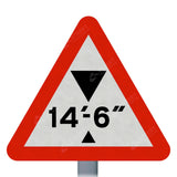 530 Available Headroom Imperial Sign Face | Post & Wall Mounted street road highway public and private signage