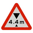 530v Available Headroom Metric Sign Face | Post & Wall Mounted street road highway public and private signage