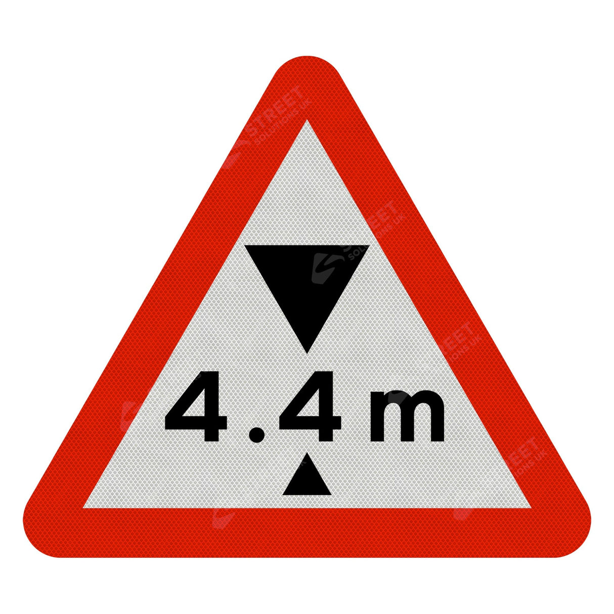 530v Available Headroom Metric Sign Face | Post & Wall Mounted street road highway public and private signage