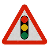 543 Traffic Signals Ahead Sign Face Only