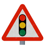 543 Traffic Signals Ahead Sign Face Only