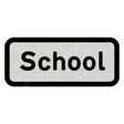 School Plate Sign