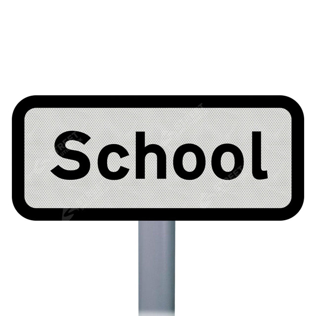 School Plate Sign