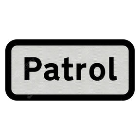 Supplementary Plate Sign Face
