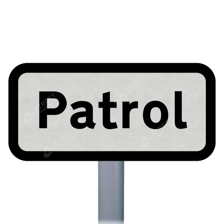 Supplementary Plate Sign Face