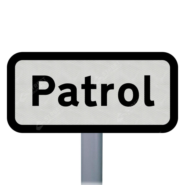 Supplementary Plate Sign Face