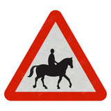 Horses Road Sign Face