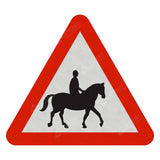 550.1 Horses in the Road Sign Face Only