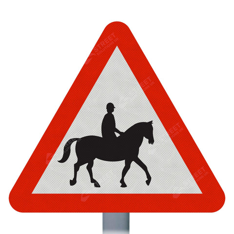 550.1 Horses in the Road Sign Face Only