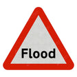 Flood Road Sign Face