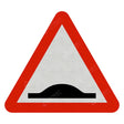 Speed Bumps Ahead Sign Face