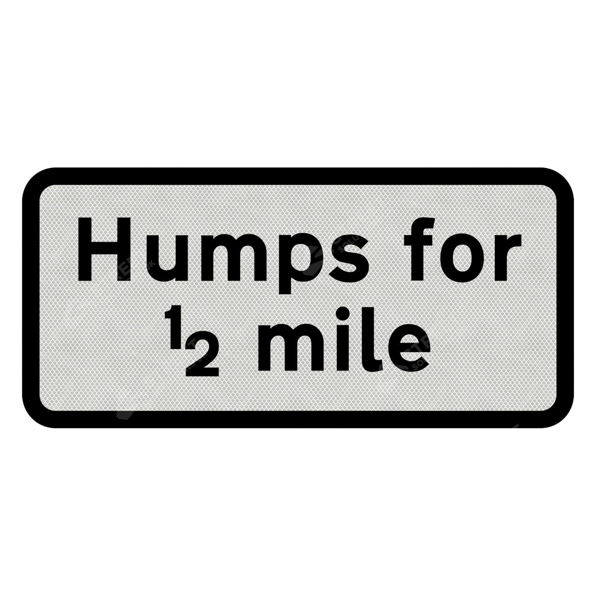 Supplementary Plate Sign Face