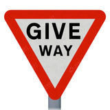 Give Way Sign Face
