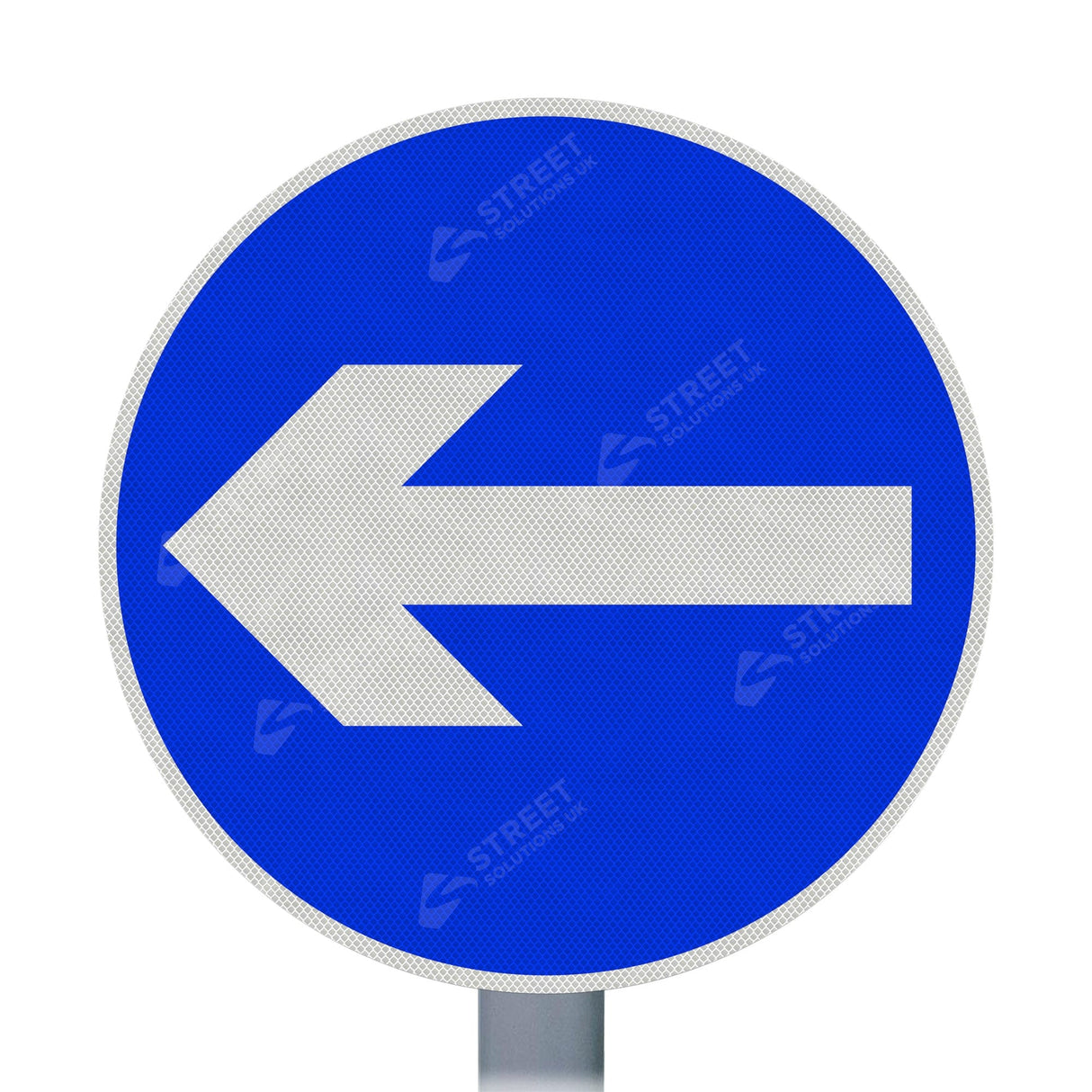 606 One Way Left Sign Face | Post & Wall Mounted