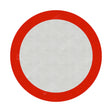 Vehicles Prohibited Sign Face