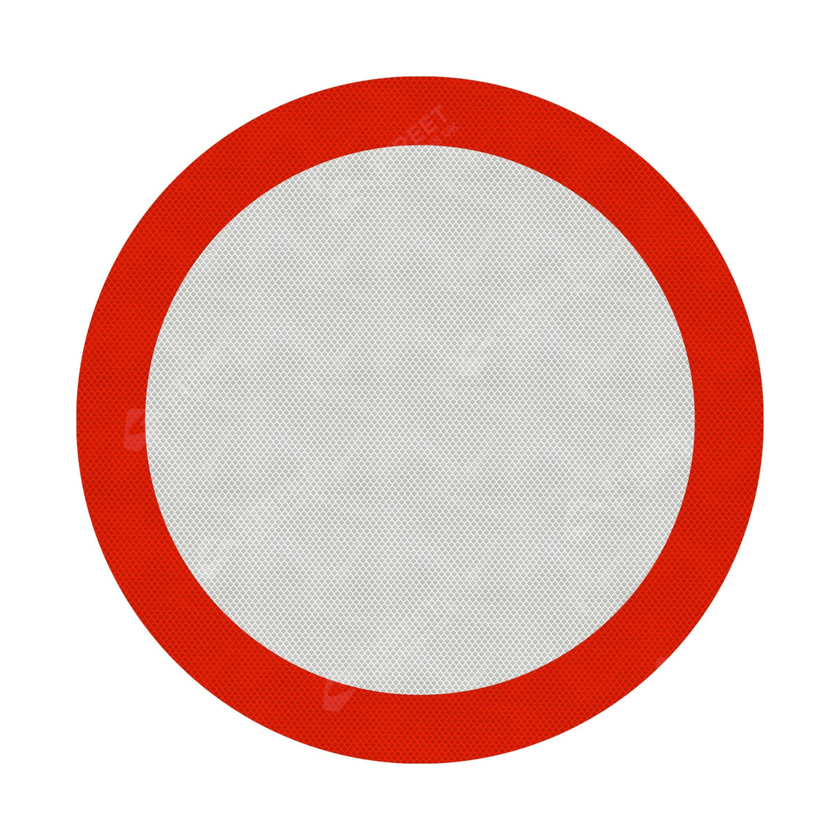 Vehicles Prohibited Sign Face