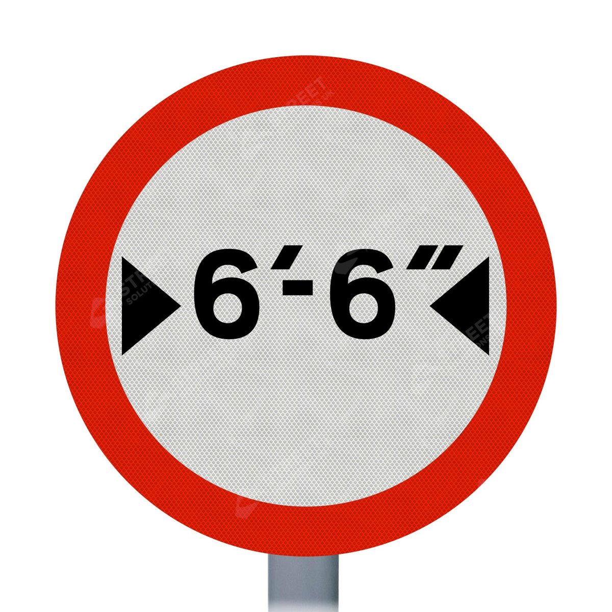 629 Vehicle Width Restriction Imperial | Road Signs | SSUK – Street ...