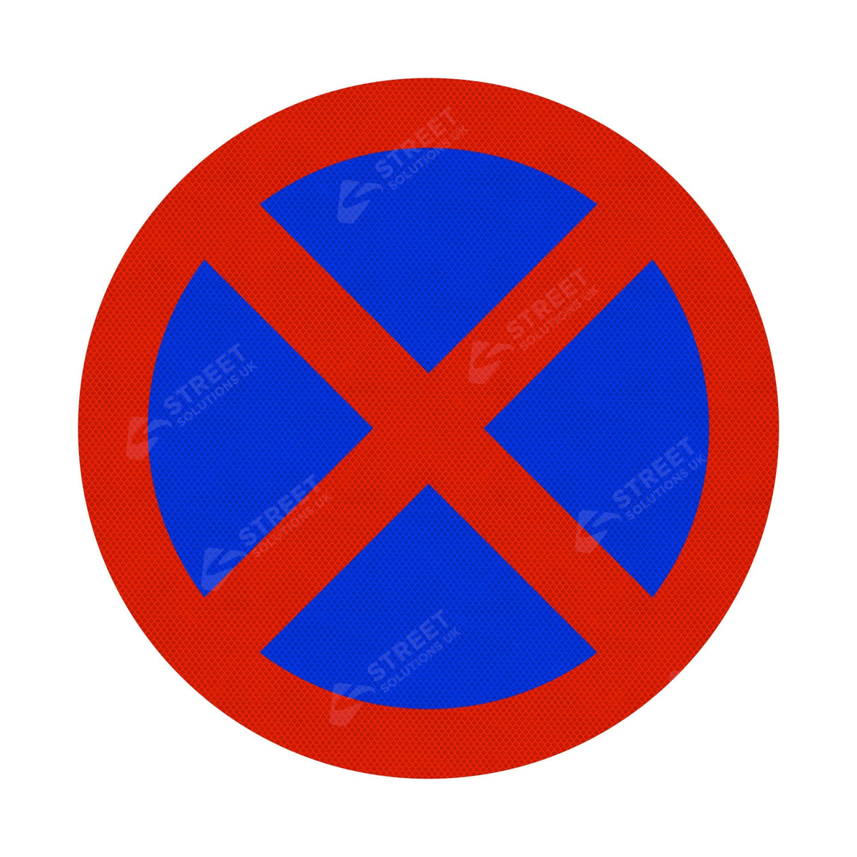 Stopping Prohibited Sign