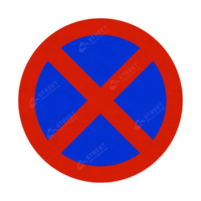 Stopping Prohibited Sign