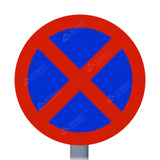 Stopping Prohibited Sign