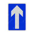 652 One Way Traffic Sign Face | Post & Wall Mounted