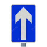652 One Way Traffic Sign Face | Post & Wall Mounted