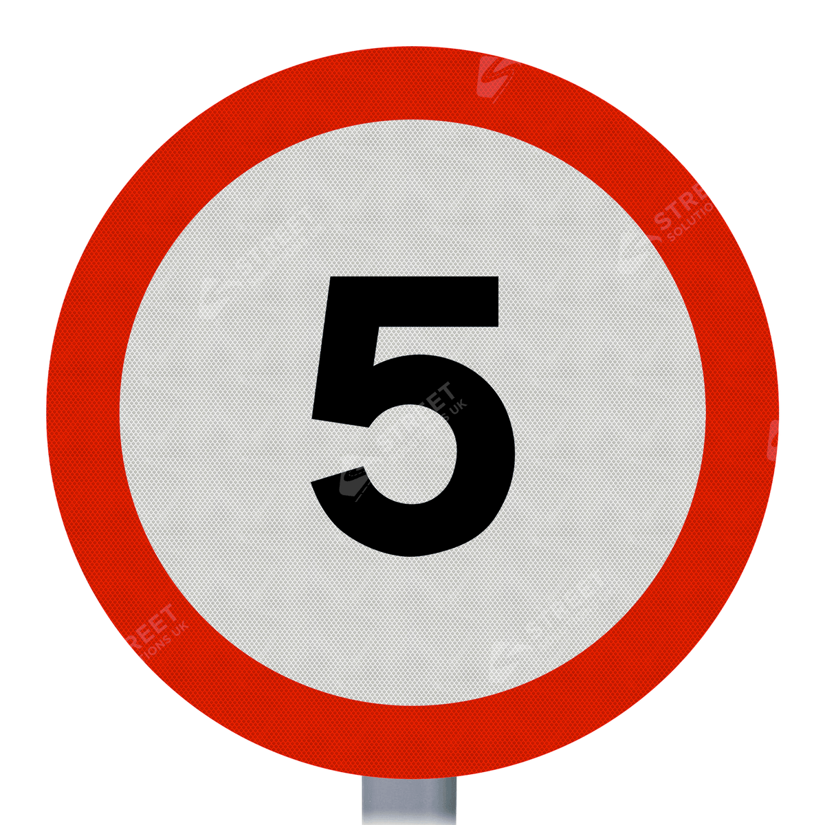 5mph Speed Limit Sign Face | Diagram 670 | SSUK