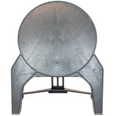 Melba Swintex Circle 750mm Q-Sign Road Sign Blank Face Black