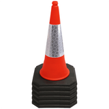 Orange 750mm 2-Piece Traffic Cone