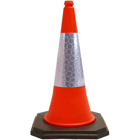 Orange 750mm 2-Piece Traffic Cone