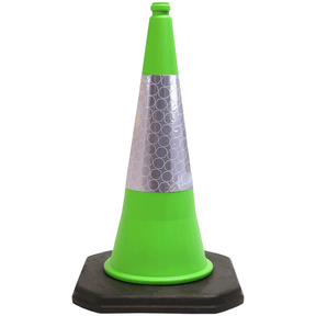 Green 750mm 2-Piece Traffic Cone