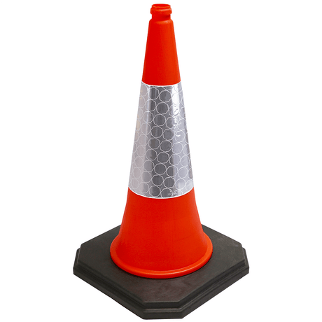 Orange 750mm 2-Piece Traffic Cone