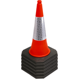 Orange 750mm 2-Piece Traffic Cone
