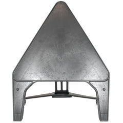 Melba Swintex Triangle 750mm Q-Sign Road Sign Blank Face Black