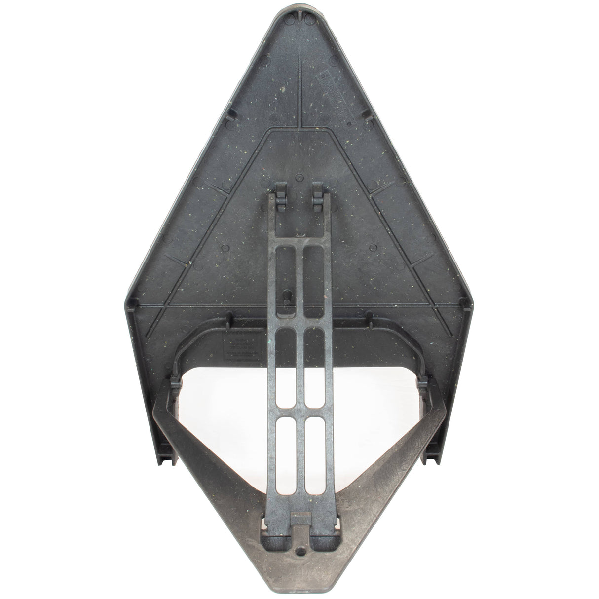Blank 750mm Triangle Supplementary Plate Q-Sign Frame Only