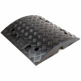 Black speed bump speed ramp 50mm 10mph 75mm 5mph