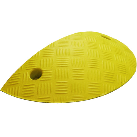 Yellow End Ramp 50mm & 75mm Speed Bump Sections