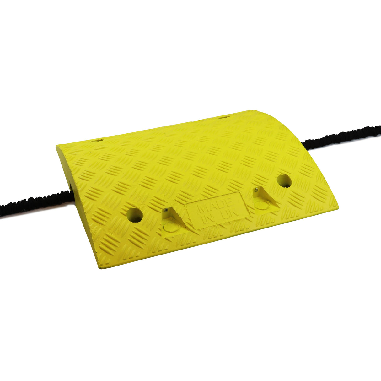 Yellow speed bump speed ramp 50mm 10mph 75mm 5mph