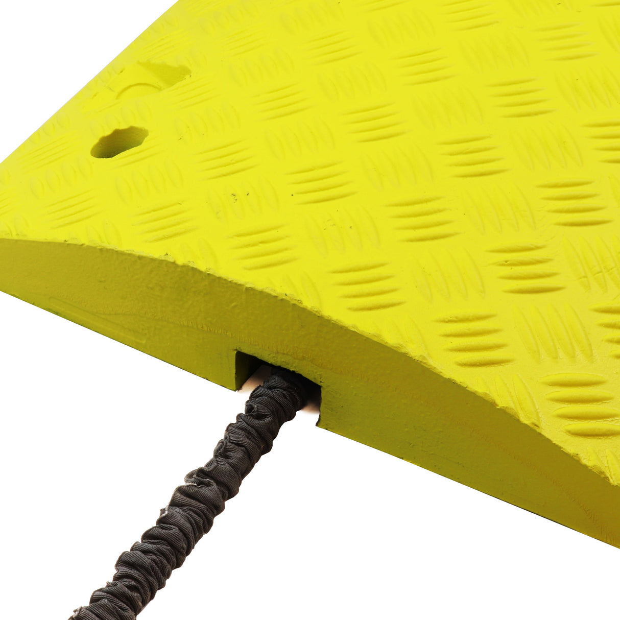 Yellow speed bump speed ramp 50mm 10mph 75mm 5mph